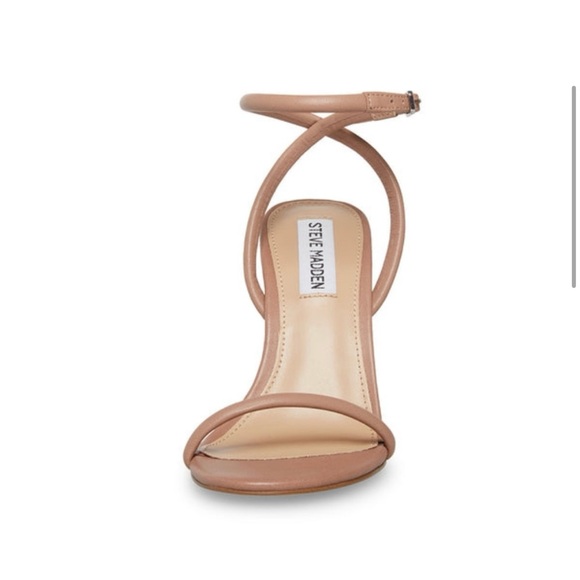 Steve Madden Becky Leather Heel Sandal - Picture 4 of 7